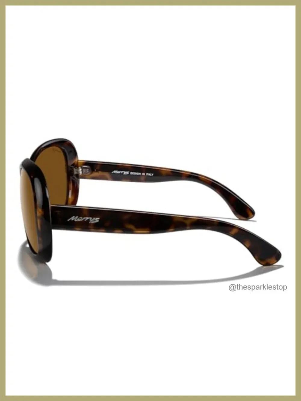 Oversized Polarized Retro Butterfly Sunglasses for Women UV400